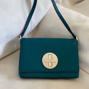 Kate spade teal cross body purse